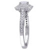 Thumbnail Image 1 of 1.27 CT. T.W. Princess-Cut Diamond Double Frame Engagement Ring in 14K White Gold