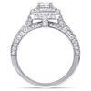 Thumbnail Image 2 of 1.27 CT. T.W. Princess-Cut Diamond Double Frame Engagement Ring in 14K White Gold