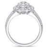 Thumbnail Image 3 of 0.47 CT. T.W. Multi-Diamond Frame Vintage-Style Engagement Ring in 10K White Gold