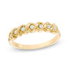 Thumbnail Image 3 of Convertibilities 0.16 CT. T.W. Diamond Twist Three-in-One Ring in Sterling Silver and 10K Gold