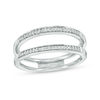 Thumbnail Image 3 of Convertibilities 0.16 CT. T.W. Diamond Heart Three-in-One Ring in Sterling Silver