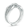 Thumbnail Image 2 of Convertibilities 0.20 CT. T.W. Diamond "S" Three-in-One Ring in Sterling Silver