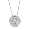 Thumbnail Image 0 of Convertibilities 0.33 CT. T.W. Composite Diamond Three-in-One Pendant in 10K White Gold