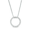 Thumbnail Image 2 of Convertibilities 0.33 CT. T.W. Composite Diamond Three-in-One Pendant in 10K White Gold