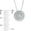 Thumbnail Image 4 of Convertibilities 0.33 CT. T.W. Composite Diamond Three-in-One Pendant in 10K White Gold