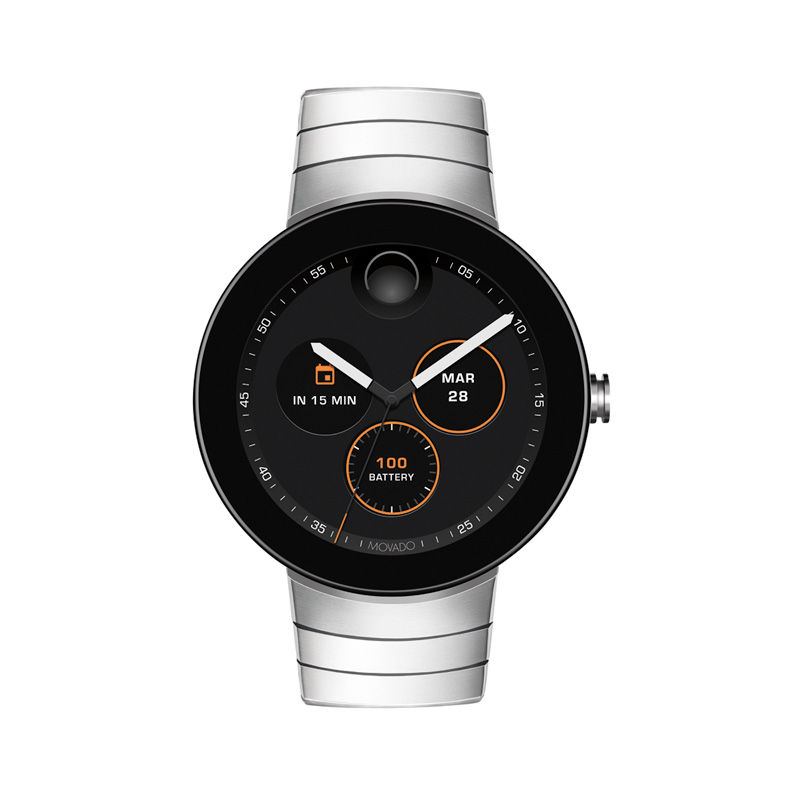 Men s Movado Connect Smart Watch with Black Dial Model 3660017 Peoples Jewellers
