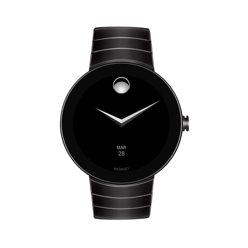 Men's Movado Connect Black IP Smart Watch (Model: 3660015)