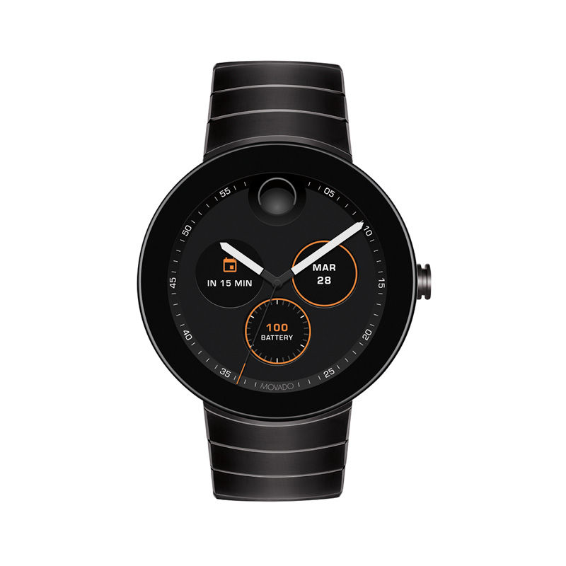 Men's Movado Connect Black IP Smart Watch (Model: 3660015)|Peoples Jewellers