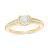 Thumbnail Image 0 of 0.18 CT. T.W. Diamond Frame Promise Ring in 10K Gold