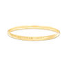 Thumbnail Image 1 of 6.0mm Hammered Bangle in 14K Gold