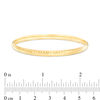 Thumbnail Image 1 of 6.0mm Hammered Bangle in 14K Gold