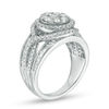 Thumbnail Image 1 of 1.50 CT. T.W. Diamond Frame Twist Engagement Ring in 14K White Gold
