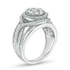 Thumbnail Image 2 of 1.50 CT. T.W. Diamond Frame Twist Engagement Ring in 14K White Gold