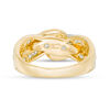 Thumbnail Image 3 of 1.23 CT. T.W. Diamond Past Present Future® Bypass Engagement Ring in 14K Gold