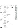 Thumbnail Image 2 of 0.20 CT. T.W. Diamond Octagon Hoop Earrings in 10K White Gold