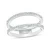 Thumbnail Image 3 of Convertibilities 0.20 CT. T.W. Diamond Crossover Three-in-One Ring in Sterling Silver and 10K Rose Gold