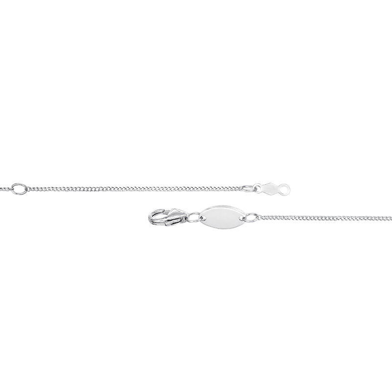 Main Image 6 of Interwoven™ 0.09 CT. T.W. Diamond Pendant in Sterling Silver - 19"