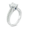 Vera Wang Love Collection 1.95 CT. T.W. Certified Emerald-Cut Diamond Engagement Ring in 14K White Gold (I/SI2)