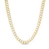 Italian Gold Men's 4.7mm Curb Chain Necklace in 14K Gold - 22"