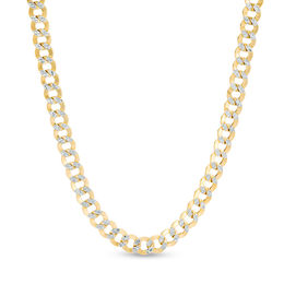 Italian Gold Men's 4.7mm Curb Chain Necklace in 14K Gold - 22&quot;