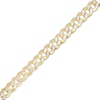 Thumbnail Image 0 of Italian Gold Men's 4.7mm Curb Chain Bracelet in 14K Gold - 8.25"