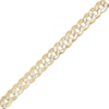 Thumbnail Image 1 of Italian Gold Men's 4.7mm Curb Chain Bracelet in 14K Gold - 8.25"