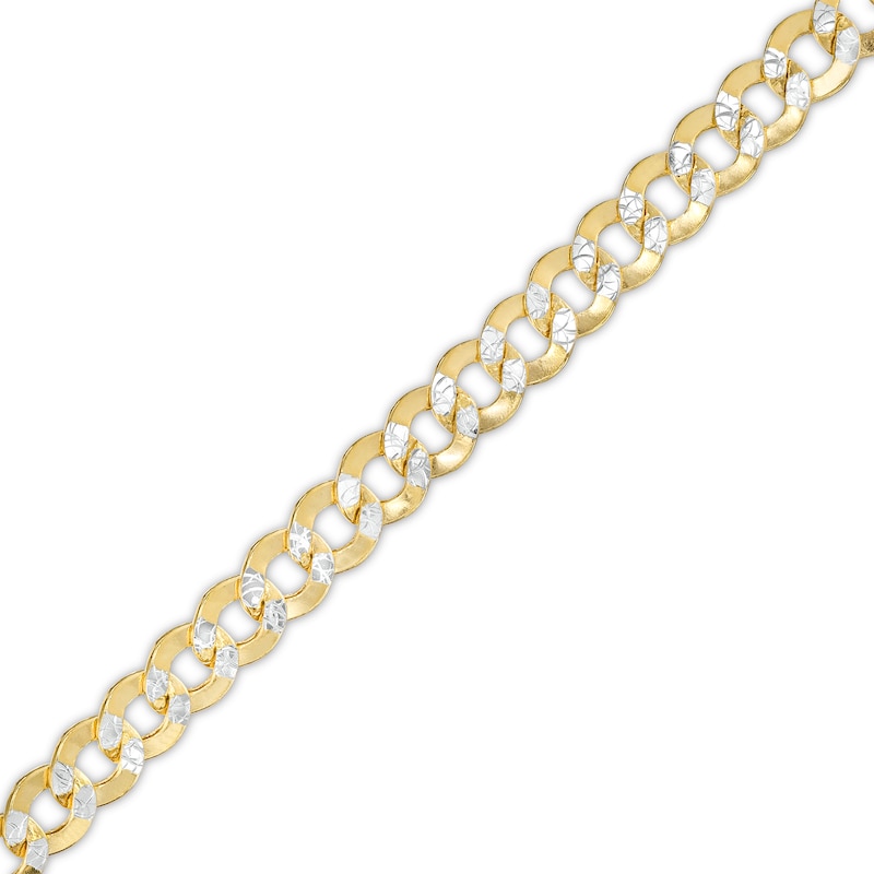 Italian Gold Men's 4.7mm Curb Chain Bracelet in 14K Gold - 8.25"|Peoples Jewellers