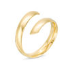 Thumbnail Image 2 of Bypass Ribbon Ring in 14K Gold - Size 7