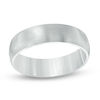 Thumbnail Image 0 of Men's 6.0mm Brushed Wedding Band in Stainless Steel