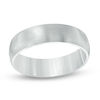Thumbnail Image 1 of Men's 6.0mm Brushed Wedding Band in Stainless Steel