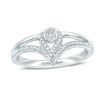 Interwoven™ 0.10 CT. T.W. Diamond Ring in Sterling Silver