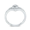 Thumbnail Image 1 of Interwoven™ 0.10 CT. T.W. Diamond Ring in Sterling Silver