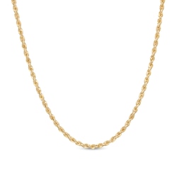 Italian Gold Men's 5.0mm Rope Chain Necklace in 14K Gold - 22&quot;