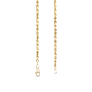 Italian Gold Men's 5.0mm Rope Chain Necklace in 14K Gold - 22"