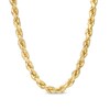 Thumbnail Image 0 of Italian Gold Men's 4.4mm Rope Chain Necklace in 14K Gold - 22"