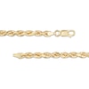 Thumbnail Image 2 of Italian Gold Men's 4.4mm Rope Chain Necklace in 14K Gold - 22"