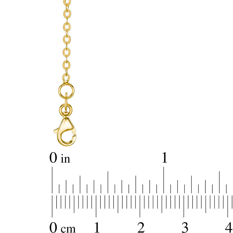 Made in Italy Sparkle Chain Necklace in 14K Gold - 24"