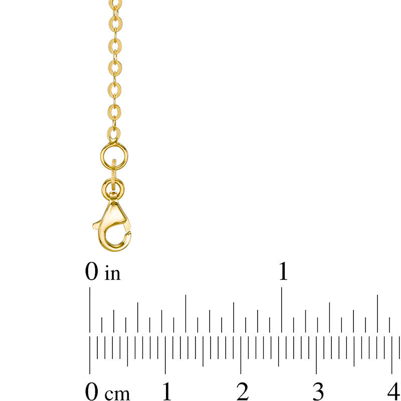 Main Image 2 of Made in Italy Sparkle Chain Necklace in 14K Gold - 24"