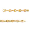 Thumbnail Image 1 of Men's 6.4mm Mariner Chain Necklace in 14K Gold - 22"