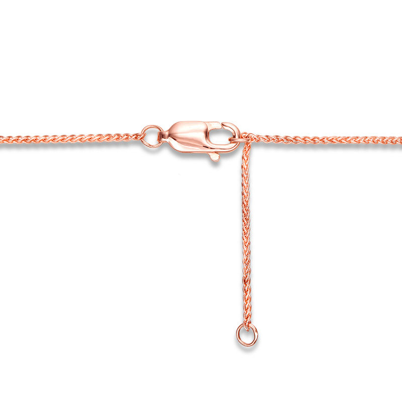 Main Image 2 of Interwoven™ 0.145 CT. T.W. Diamond Bracelet in 10K Rose Gold - 7.75"