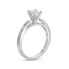 Thumbnail Image 2 of 1.00 CT. Certified Princess-Cut Diamond Solitaire Engagement Ring in 14K White Gold (I/I2)