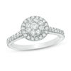 Thumbnail Image 0 of 0.45 CT. T.W. Diamond Double Frame Ring in 10K White Gold