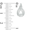 Thumbnail Image 3 of Interwoven™ 0.23 CT. T.W. Diamond Drop Earrings in 10K White Gold