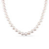 8.0 - 8.5mm Cultured Akoya Pearl Strand Necklace with 14K Gold Clasp - 30"