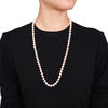 8.0 - 8.5mm Cultured Akoya Pearl Strand Necklace with 14K Gold Clasp - 30"