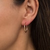 Thumbnail Image 1 of 20.0mm Continuous Tube Hoop Earrings in 14K Gold