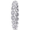 0.17 CT. T.W. Diamond Twist Rope Eternity Wedding Band in 10K Gold