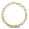 Thumbnail Image 3 of 0.17 CT. T.W. Diamond Twist Rope Eternity Wedding Band in 10K Gold