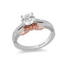 Thumbnail Image 0 of Limited Edition Enchanted Disney Snow White 1.33 CT. T.W. Diamond Bow Engagement Ring in 14K Two-Tone Gold