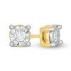 Thumbnail Image 1 of 0.085 CT. T.W. Diamond Solitaire Stud Earrings in 10K Gold
